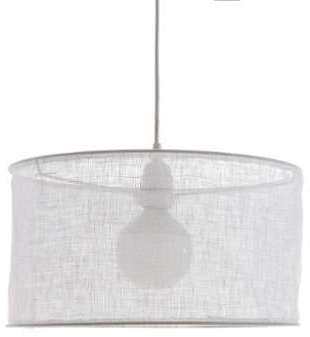 Suspension gaze de lin Ø35 x H20 cm, Holorime - AM