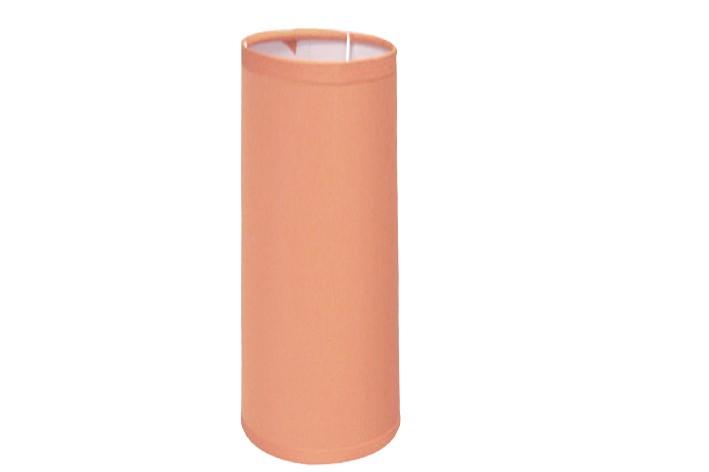 Abat-jour en tissu blush (D.10xH.25cm)