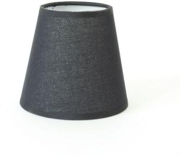 Abat-jour design en tissu noir - Isis - EN SOLDES