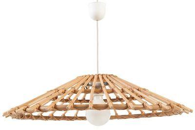 - Suspension vintage en rotin naturel - KOK