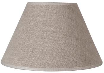Abat jour forme conique haute en lin Linen Toile de Abat jour forme conique haute