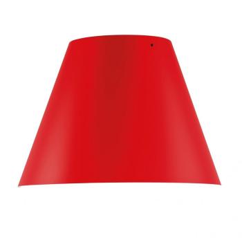 Costanza - Abat-jour - rouge groseille/matière pla