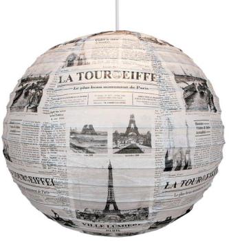 - Boule japonaise ronde journal tour Eiffel - MAIS