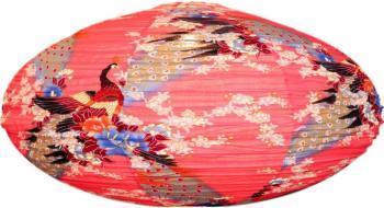 Suspension ovale 80cm Bird Red Suspension ovale 80cm Bird