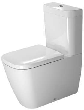 Duravit Happy D 2 - Stand-Tiefspül-WC Kombination 630 Duravit Happy D 2 - Stand-Tiefspül-WC