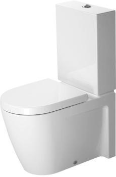 Duravit Starck 2 - Cuvette sur pied à fond creux a