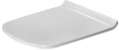 Duravit DuraStyle - Abattant charnières inox blanc