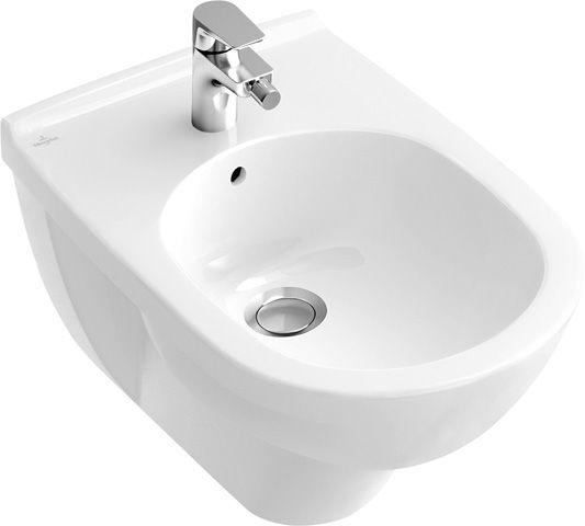 Villeroy & Boch O.novo - Bidet suspendu avec trop-