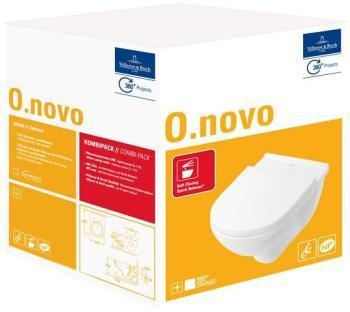 Villeroy & Boch O.novo - CombiPack Cuvette suspend