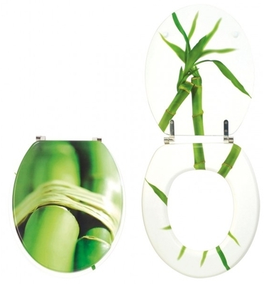 Abattant wc Fantaisie Végétal Vert PLANETE BAIN - Spécialiste Abattant wc Fantaisie Végétal