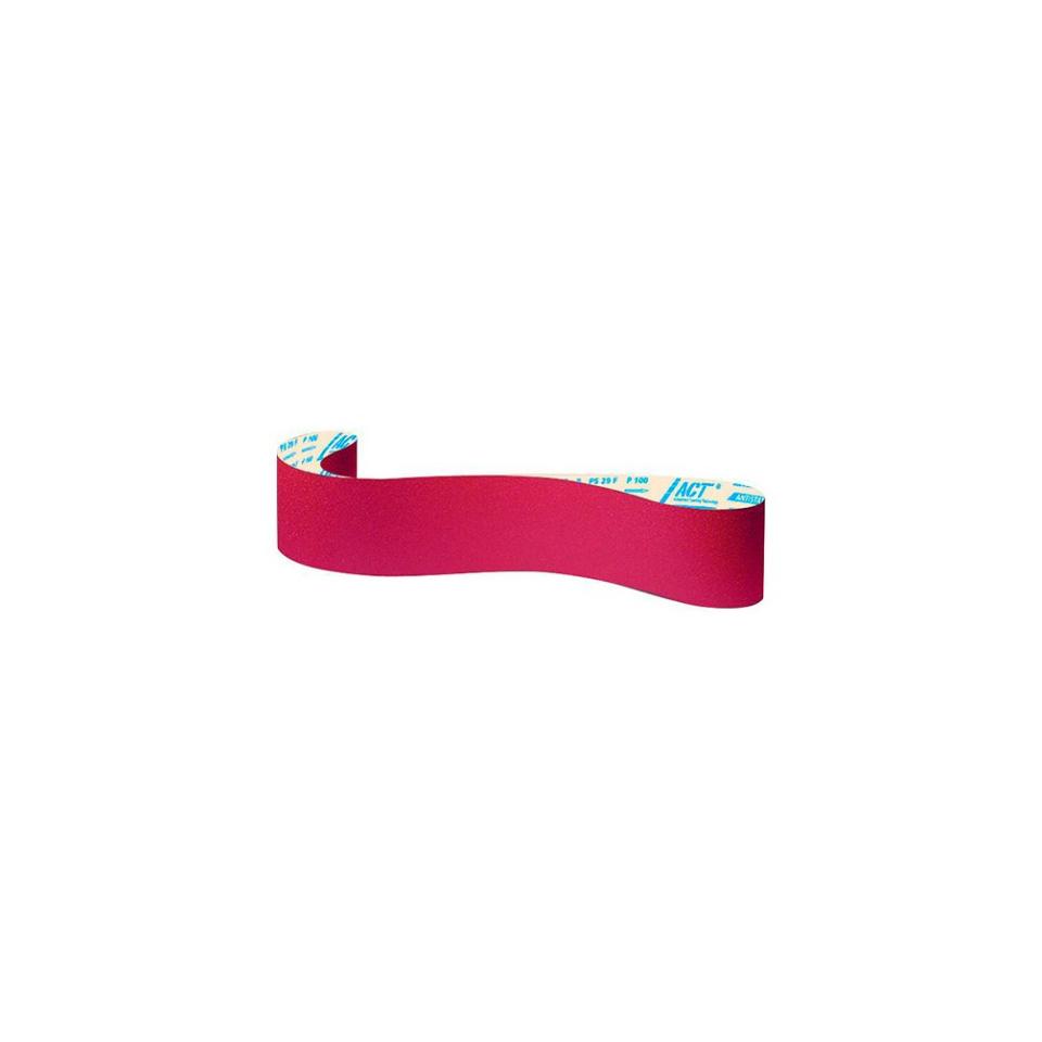 10 bandes abrasives papier corindon PS 29 F larg.