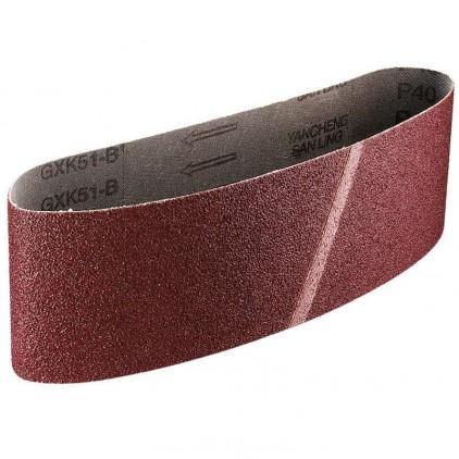 Lot de 6 bandes abrasives à bande 533 mm