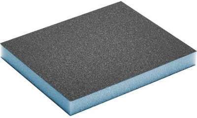 ponge de ponçage Granat 98x120x13 mm grain 220 boîte ponge de ponçage Granat 98x120x13