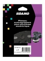 Plateau support auto-agrippant pour disques perfor