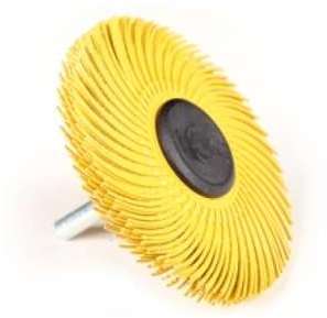 Brosse abrasive Bristle sur tige BB-ZS de diamètre Brosse abrasive Bristle sur