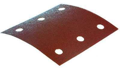 Feuille abrasive 114x102 mm paquet de 10 grain 100 Feuille abrasive 114x102 mm