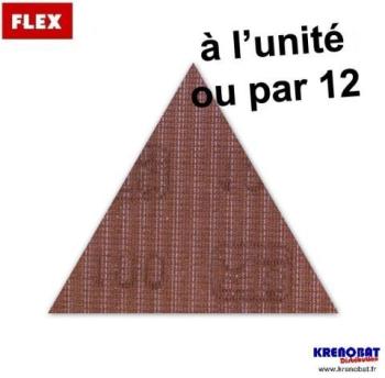 Abrasifs Tamiflex triangle 225 mm grain 220 FLEX Abrasifs Tamiflex triangle