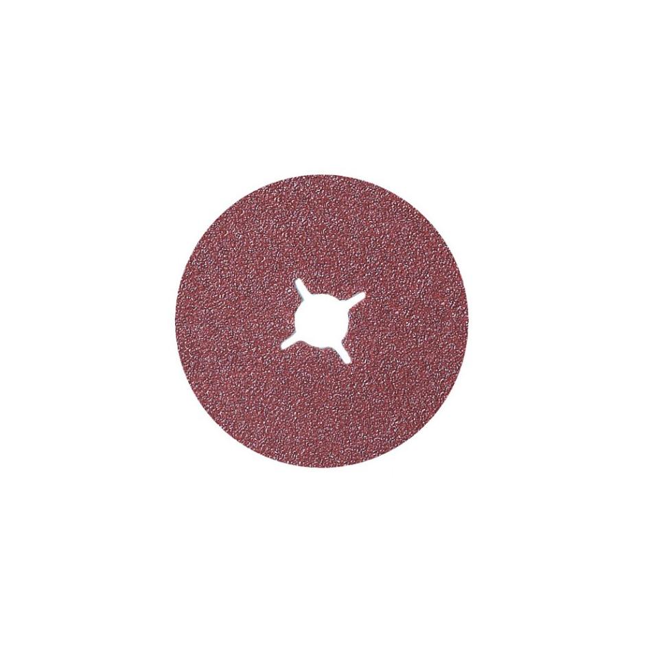 25 disques fibre corindon D.125 x 22,23 mm Gr 120