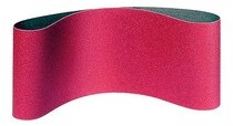 10 bandes abrasives toile corindon LS 309 XH larg.
