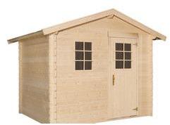 Abri de jardin en bois brut - Leman 142 - 4 51 m - Abri de jardin en bois brut