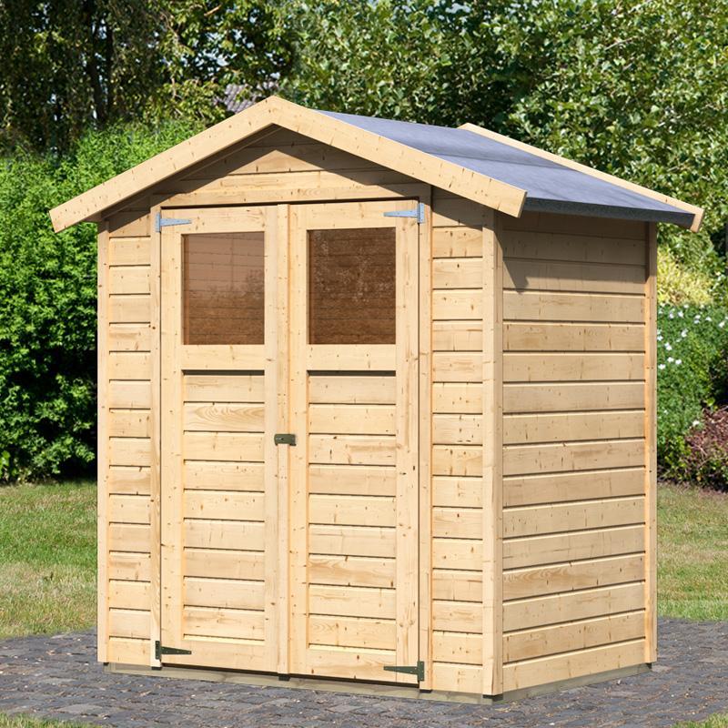 Abri de jardin en bois 2,21m² panneaux 14mm Dahme