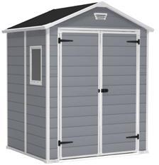 Abri de jardin en résine PREMIUM 65 gris