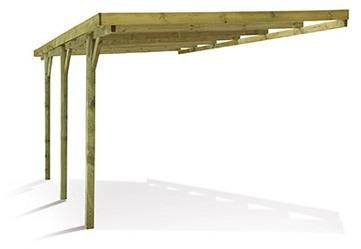 Carport voiture en bois adossable Carport voiture en bois adossable