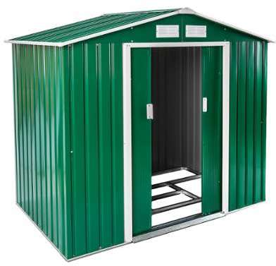 Abri Maison Cabane de Jardin de Rangement en Métal