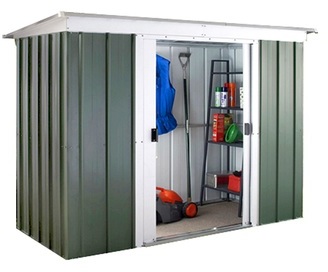 Abri de jardin Ethan en métal 2,36m²