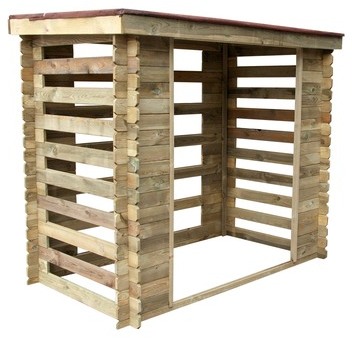 Abri bûches en bois Varsovie 3 stères