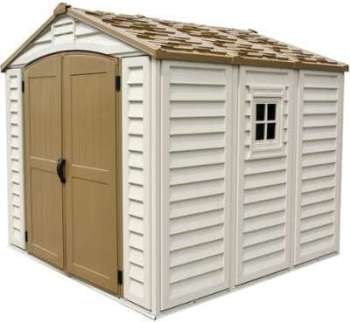 Abri de jardin en PVC WoodStyle Premium 6 12m Duramax Abri de jardin en PVC WoodStyle