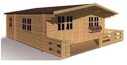 Abri de jardin Semi-habitable en Bois Lipki 32,38
