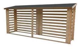 Abri bûches en bois 10 stères XL