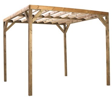 Pergola en bois Kuba 300x300x260cm