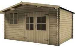 Abri de jardin KIWI 28 mm 14m²