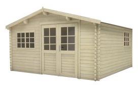 Abri de jardin en bois NOTTO 17 m²