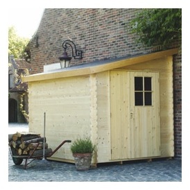 Abri de jardin adossable LASSEN 6 m²