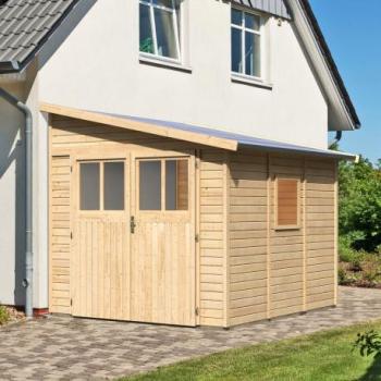 Abri de jardin adossé en bois certifié 6 23m Bomlitz Abri de jardin adossé en bois