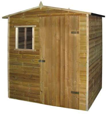 VidaXL Abri de jardin en bois pin imprégné 1,5 x 2