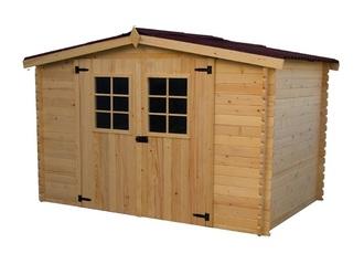 Abris de jardin en madriers massifs 9.42 m2