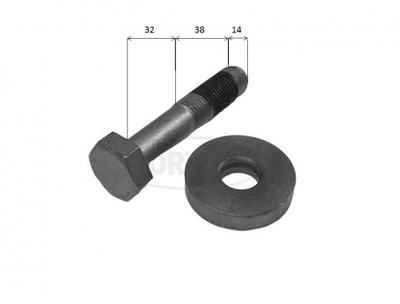 CORTECO 80001240 Boulon Poulie Damper, vilebrequin