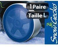 Paire de chaussettes à neige Snowgecko pour pneus taille Paire de chaussettes à neige