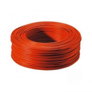 COURONNE 100 METRES CABLE H07V-R U500V 16 ROUGE PROFIPLAST COURONNE 100 METRES CABLE