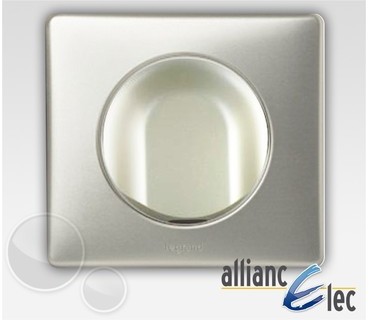 Sortie de cable Legrand celiane titane complet ave