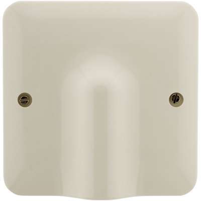 Plaque sortie de câble 32A 100 x 100 mm serre câble Plaque sortie de câble 32A