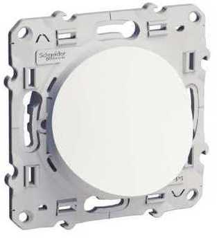 Sortie de cable blanc Schneider Odace