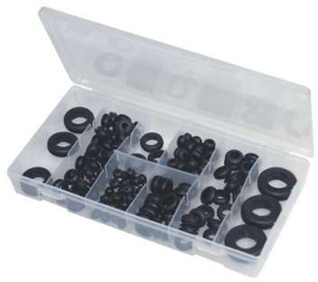 Coffret 180 passe-câble souples 6,30 à 25,4 mm - A