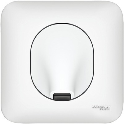 Sortie de Cable 16A 6-12 Schneider Ovalis + Plaque