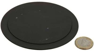Couvercle chapeau bruleur - 102mm - noir Cuisinièr