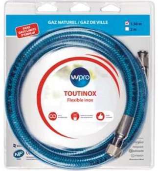 Tuyaux gaz Wpro TNE150 gaz naturel 1.50m illimité